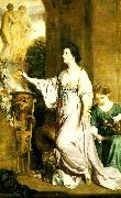 Sir Joshua Reynolds lady sarah bunbury sarificing to the graces Spain oil painting artist